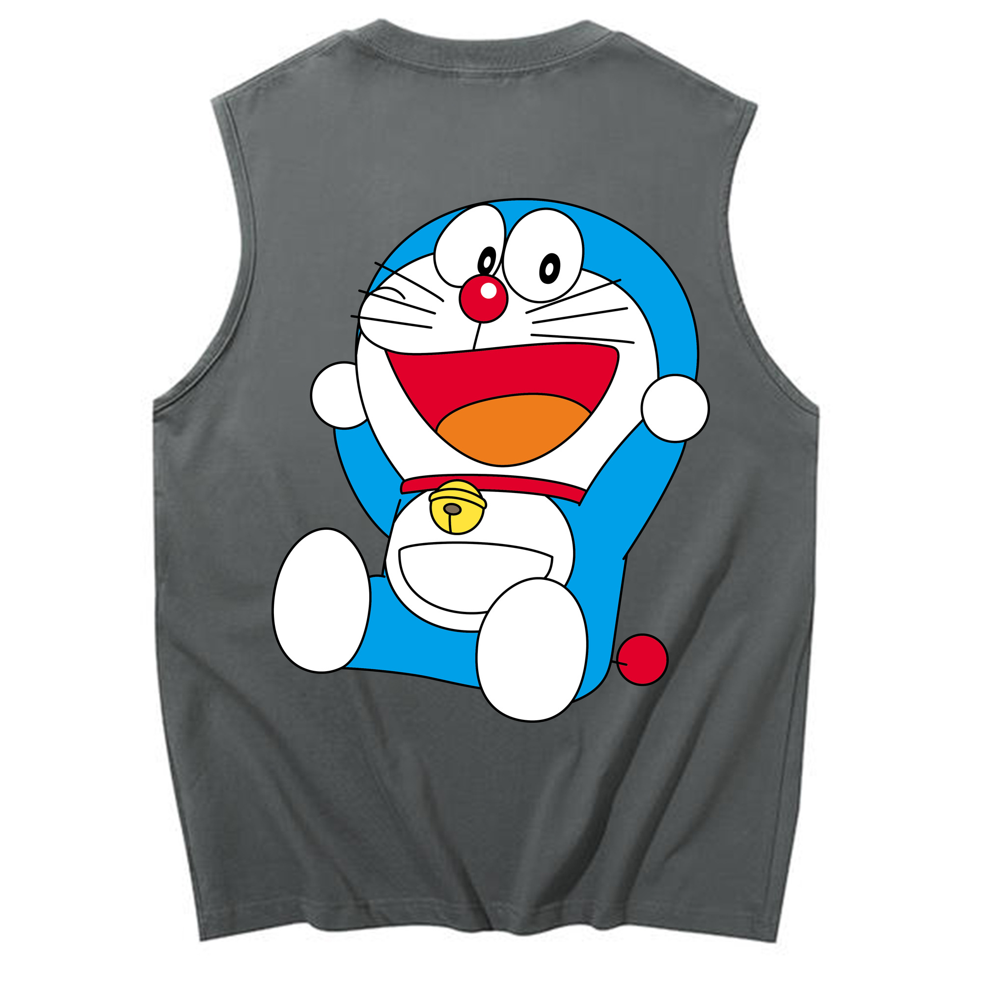（画像用） ドラえもん Doraemon コットン100％タンクトップ（背面プリント）